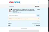 HighSEER coupon verification screenshot