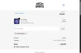 High Spirits coupon verification screenshot