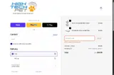 High Tech Pet coupon verification screenshot