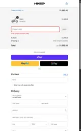 HiKeep coupon verification screenshot
