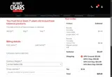 Hilands Cigars coupon verification screenshot