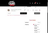 Hilands Cigars coupon verification screenshot