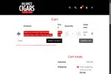 Hilands Cigars coupon verification screenshot