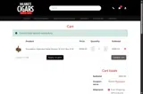 Hilands Cigars coupon verification screenshot