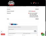 Hilands Cigars coupon verification screenshot