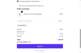 WELCOME coupon verification screenshot