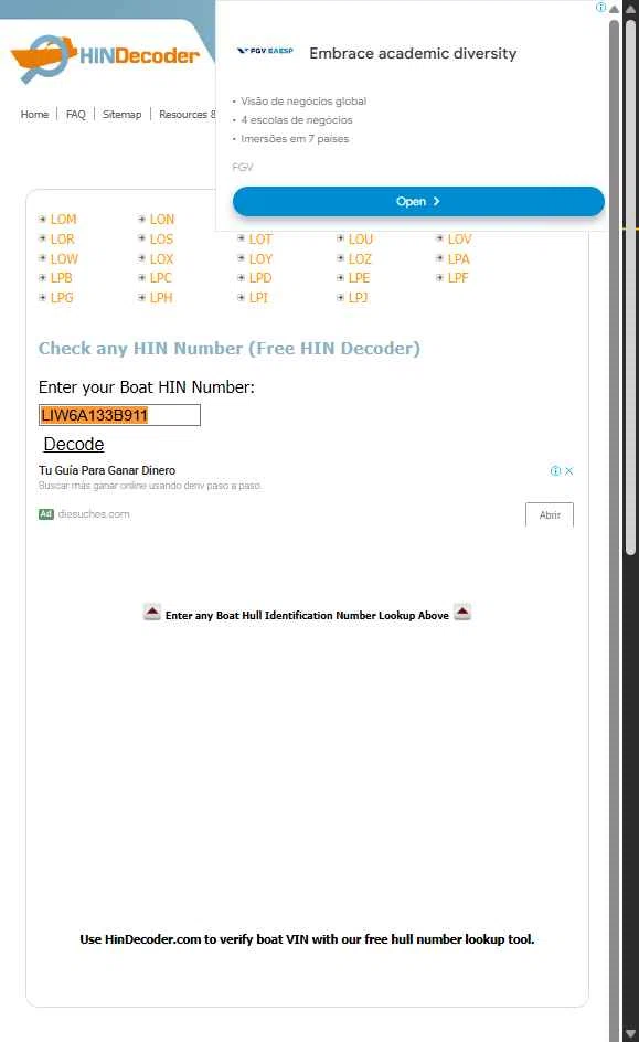 HIN Decoder checkout page showing HIN Decoder promo code box | Screenshot taken by SimplyCodes community member on Jun 19, 2025