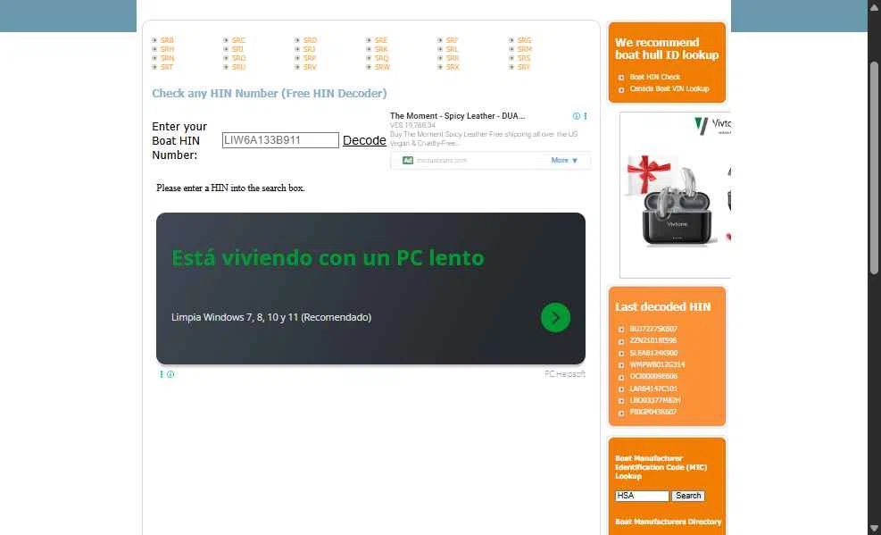 HIN Decoder checkout page showing HIN Decoder promo code box | Screenshot taken by SimplyCodes community member on Jan 5, 2026