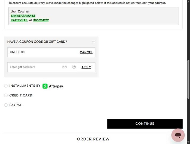 Hips & Curves checkout page showing Hips & Curves promo code box | Screenshot taken by SimplyCodes community member on Jul 22, 2025