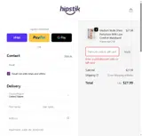Hiphappy15 coupon verification screenshot