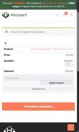 HELLO5 coupon verification screenshot