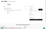 His & Hers coupon verification screenshot