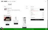 His & Hers coupon verification screenshot