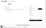 His & Hers coupon verification screenshot