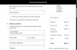 His & Hers coupon verification screenshot