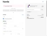 Hismile Teeth Int coupon verification screenshot