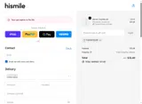 Hismile Teeth Int coupon verification screenshot