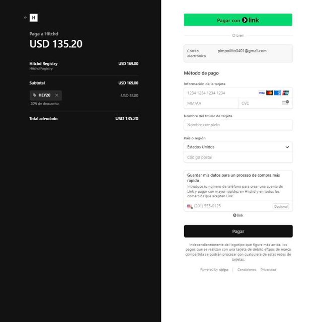 Hitchd checkout page showing Hitchd promo code box | Screenshot taken by SimplyCodes community member on Jun 28, 2025
