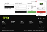 Hi-Viz coupon verification screenshot