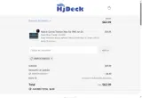 HjDeck coupon verification screenshot