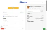 HjDeck coupon verification screenshot