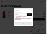 H&M coupon verification screenshot