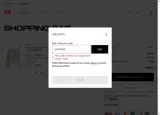 H&M coupon verification screenshot
