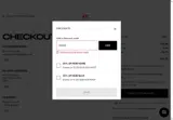 H&M coupon verification screenshot