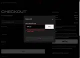 H&M coupon verification screenshot