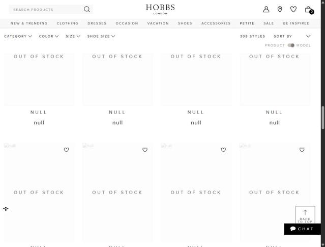 Hobbs checkout page showing Hobbs discount code box | Screenshot taken by SimplyCodes community member on Apr 21, 2025