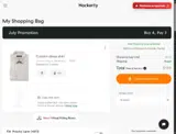 Hockerty coupon verification screenshot