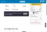 HOKA coupon verification screenshot