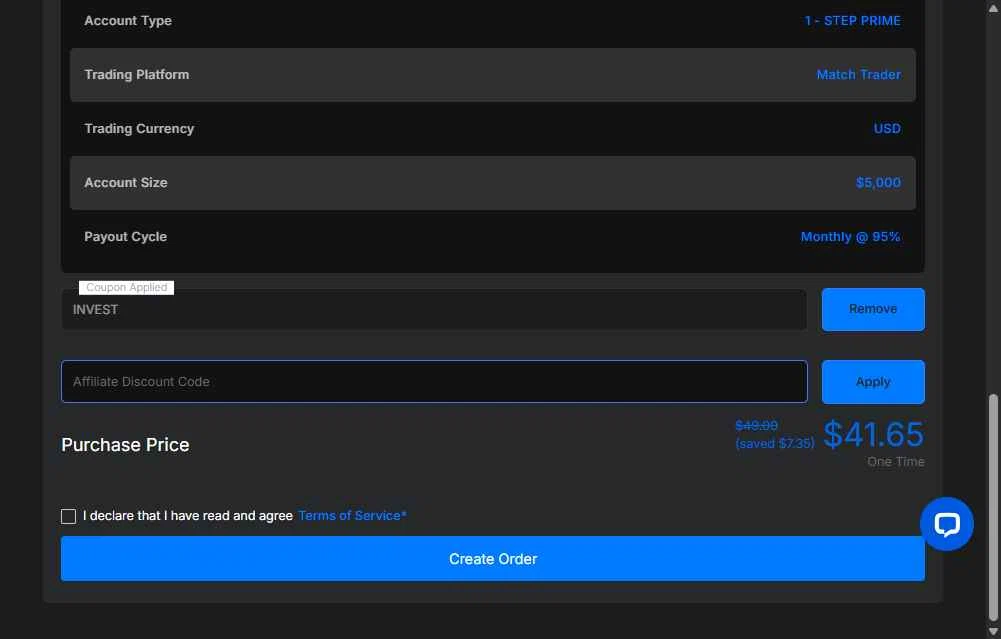 Hola Prime checkout page showing Hola Prime promo code box | Screenshot taken by SimplyCodes community member on Nov 21, 2025