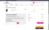WELCOME coupon verification screenshot