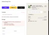 Holistic Energy Flow coupon verification screenshot