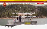 Holloway's Marina & RV Park coupon verification screenshot