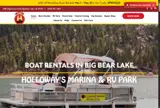 Holloway's Marina & RV Park coupon verification screenshot
