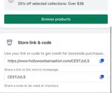 CESTJULS coupon verification screenshot