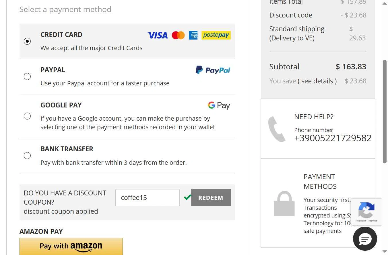 Holy Art checkout page showing Holy Art discount code box | Screenshot taken by SimplyCodes community member on Dec 31, 2025