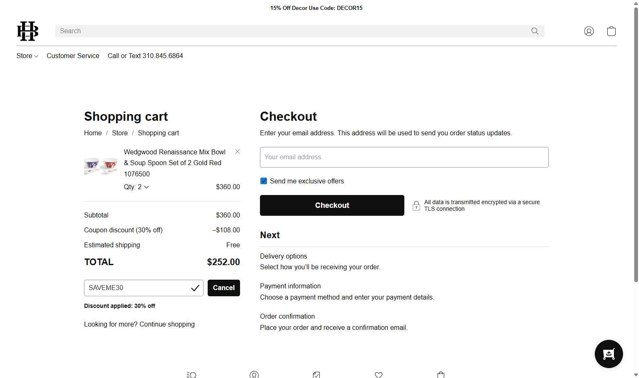 HomeBello checkout page showing HomeBello promo code box | Screenshot taken by SimplyCodes community member on Jul 16, 2025
