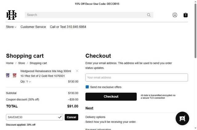 HomeBello checkout page showing HomeBello promo code box | Screenshot taken by SimplyCodes community member on Jul 16, 2025