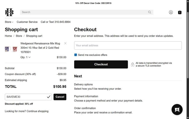 HomeBello checkout page showing HomeBello promo code box | Screenshot taken by SimplyCodes community member on Jul 16, 2025