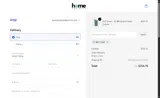 Welcome coupon verification screenshot