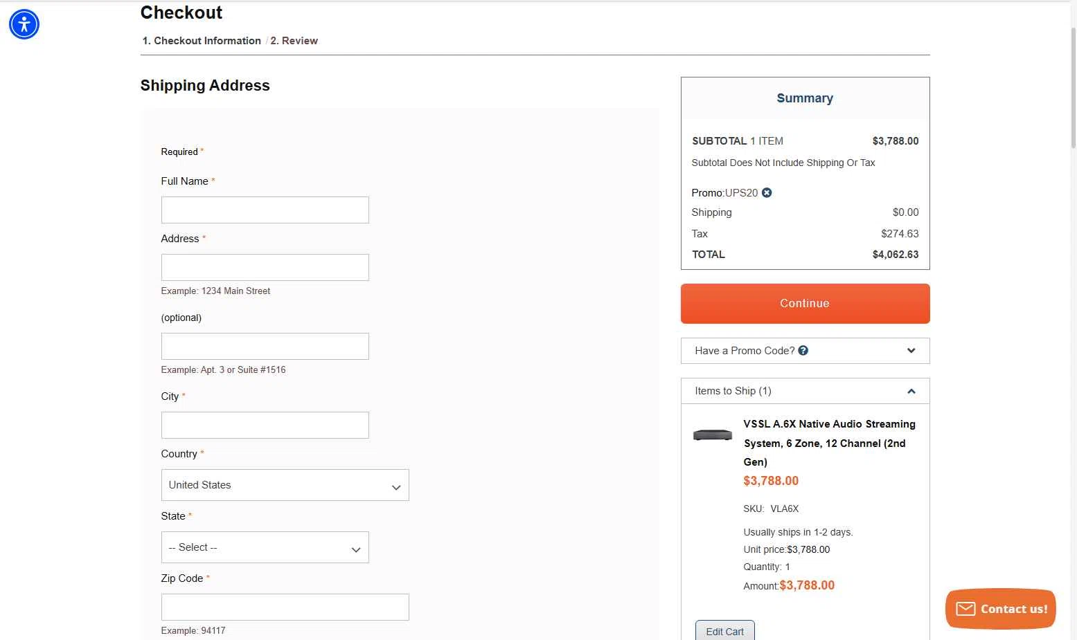 Home Controls checkout page showing Home Controls promo code box | Screenshot taken by SimplyCodes community member on Jun 8, 2025