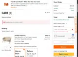Home Depot coupon verification screenshot