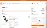 Home Depot coupon verification screenshot