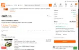 Home Depot coupon verification screenshot