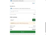 Home & Garden Supply coupon verification screenshot