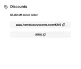 KRIS coupon verification screenshot