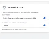 JULIA coupon verification screenshot